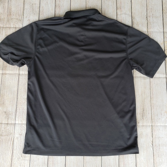 Lot of 2 nike golf drifit polo shirts striped Lg - Picture 3 of 8